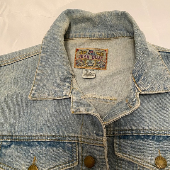 Jean Blue 100% Cotton Jean Vest - Picture 4 of 5